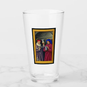 Verre Saints Cosmas et Damian par Jean Bourdichon