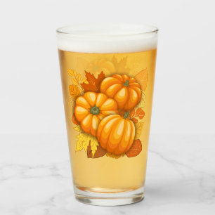 Verre Saison d'automne Halloween Citrouille Motif