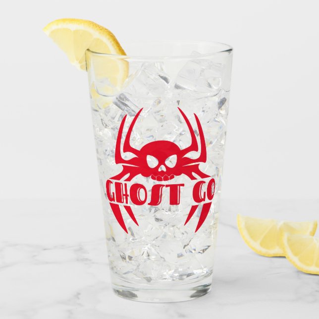 Verre Saison Éffrayante de Ghost Go (Devant glace)