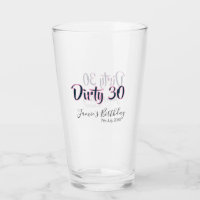Sale 30 joyeux anniversaire nom date rose gris cal