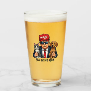 Verre Sauvez les animaux de compagnie Trump Election