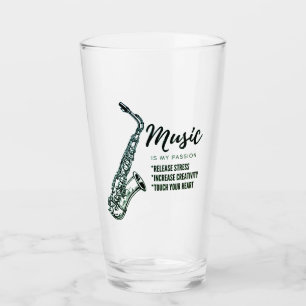 Verre saxophone