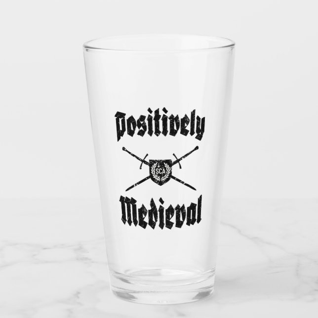 Verre SCA Postitieux médiéval (Devant)