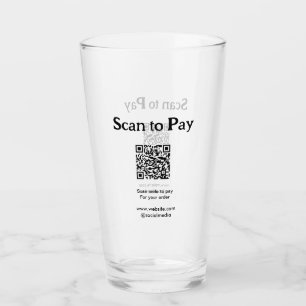 Verre Scanner pour payer la commande QR code ajouter un