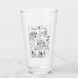 Verre Scène minimale de la Nativité orthodoxe