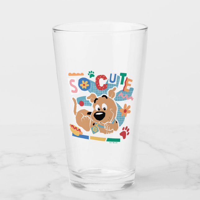 Verre Scooby-Doo | Baby Scooby-Doo So migny (Devant)