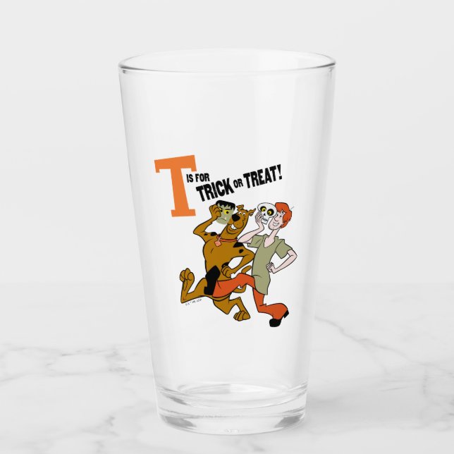 Verre Scooby-Doo | T est pour les essais (Devant)