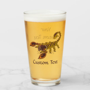 Verre Scorpion de noeud celtique
