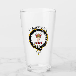 Verre Scottish Robertson Modern Clan Crest Scottish Beer