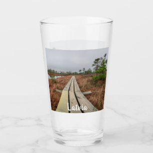 Verre Sentier de randonnée dans le marécage