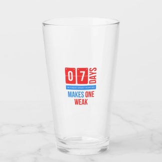 Verre Sept jours sans chasse aux fantômes rend un faible