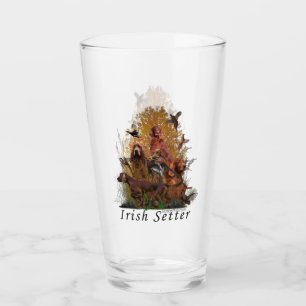 Verre Setter irlandais