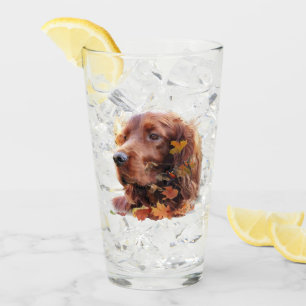 Verre Setter irlandais