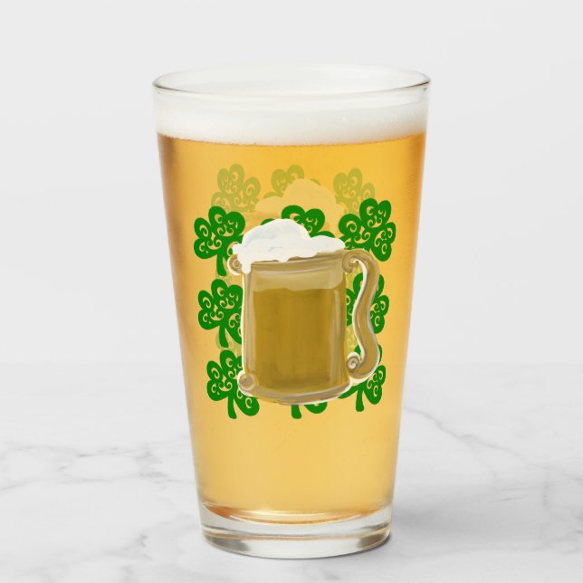 VERRE SHAMROCK (Devant (rempli))