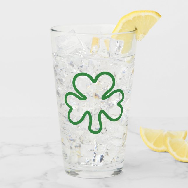 Verre Shamrock (Dos glace)