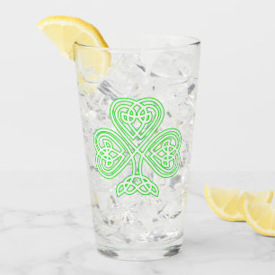 Verre Shamrock celtique irlandais
