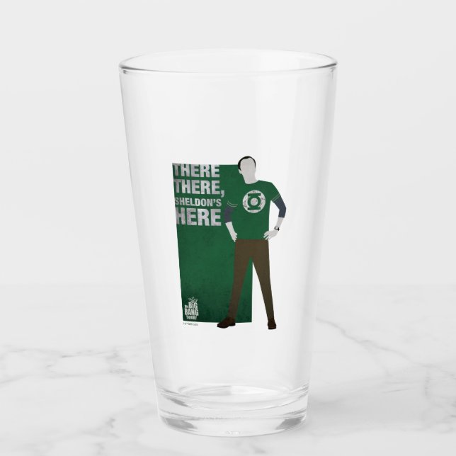 Verre Sheldon est ici (Devant)