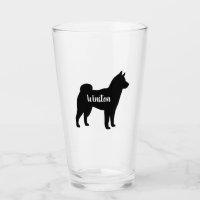 Shiba Inu Chien race Silhouette Personnalisée
