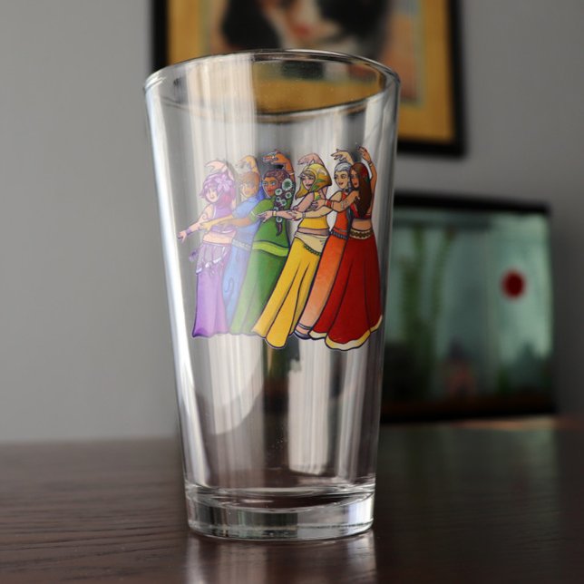 Verre Shimmy jusqu'à ce que vous tombez Rainbow Belly Da (Créateur téléchargé)