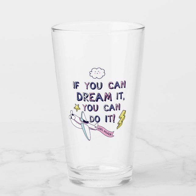 Verre Si Vous Le Rêvez, Vous Pouvez Le Faire (Devant)