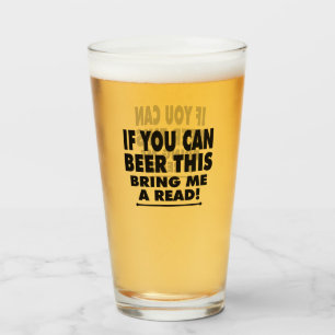 Verre Si Vous Pouvez Bière Cela Apportez-Moi Une Lecture