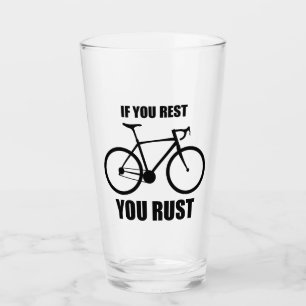 Verre Si Vous Vous Reposez, Vous Roulez À Vélo