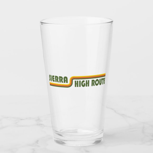 Verre Sierra High Route Californie (Devant)