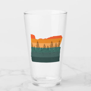 Verre Silhouette de l'Oregon