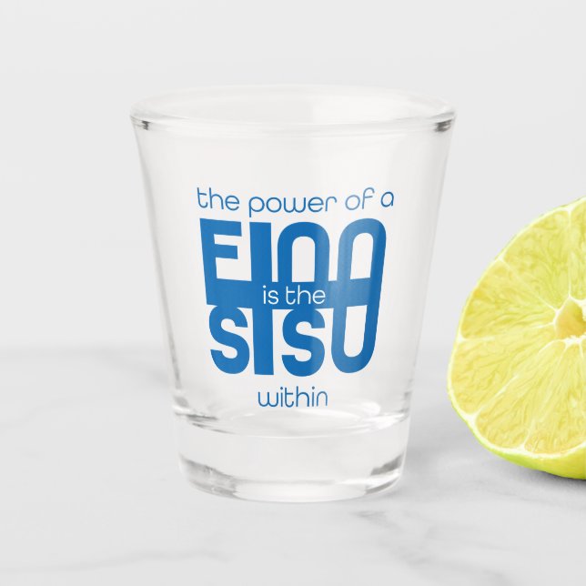 Verre Sisu Finlandais (Devant)