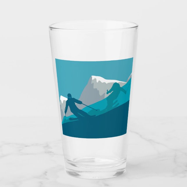 Verre Ski alpin (Devant)