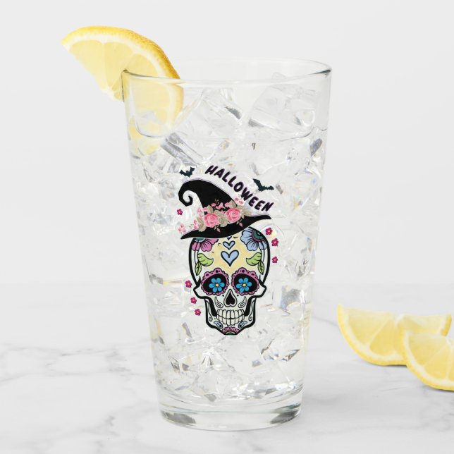Verre Skull (Devant glace)