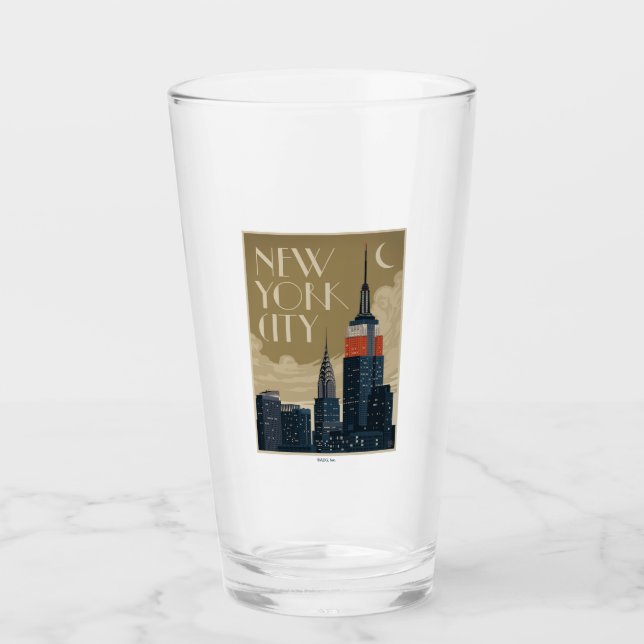 Verre Skyline de New York (Devant)