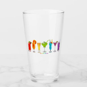 Verre SlipperyJoe's Cheers alcool cocktail orgueil neon