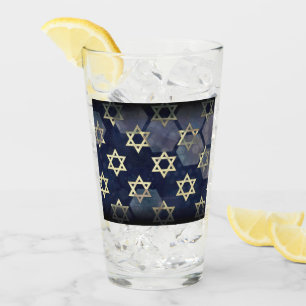 Verre SlipperyJoe's Happy Hanoukka multiple Star de Davi