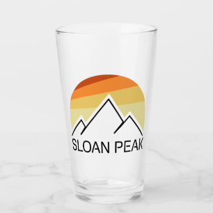 Verre Sloan Peak Washington Rétro