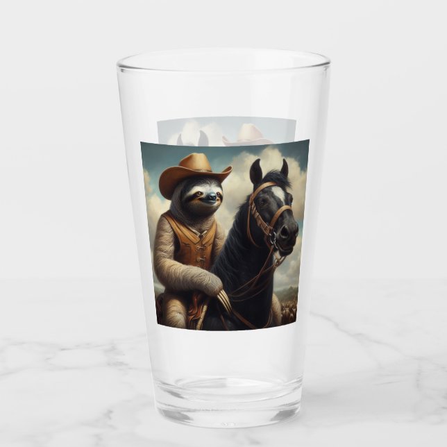 Verre Sloth Cowboy (Devant)