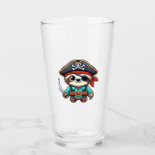 Verre Sloth Halloween Pirate Enfants Femmes Hommes Sloth