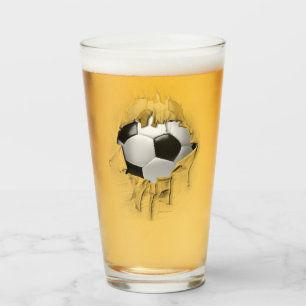 Verre Soccer déchiré