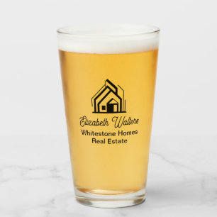 Verre Société immobilière Logo de Realtor personnalisé