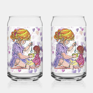 Verre Soda pour poupée de la fille