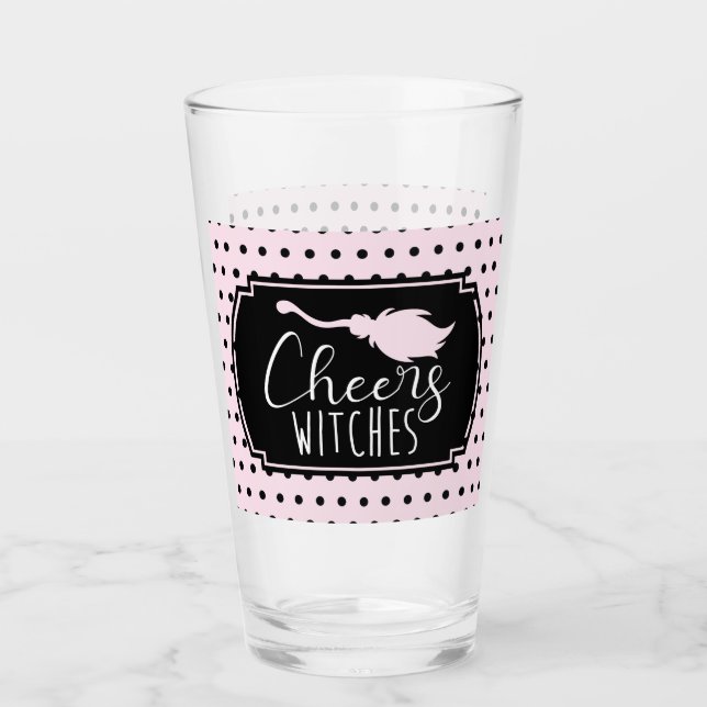 Verre Sorcières de la fête d'Halloween (Devant)