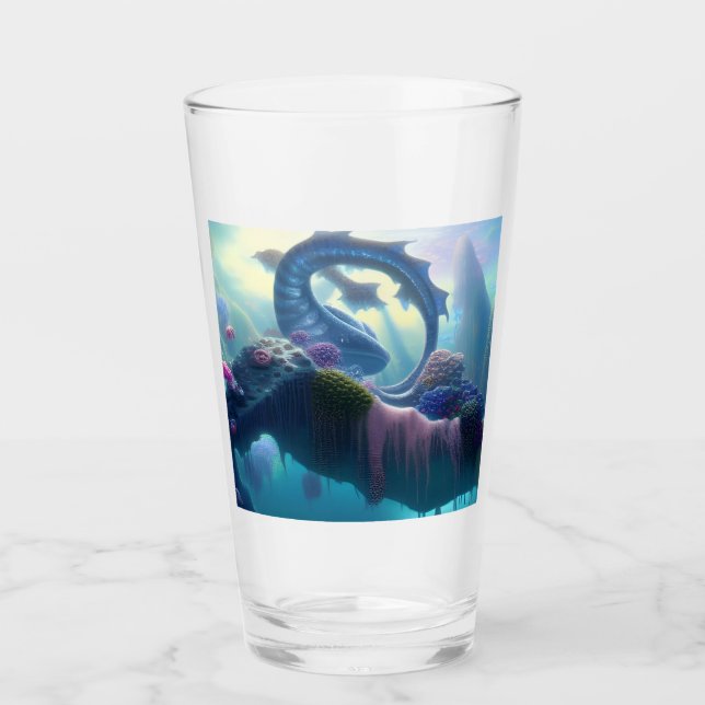 Verre Sous les mers cristallines (Devant)