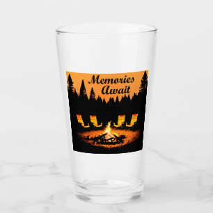 Verre Souvenirs du camping en attente