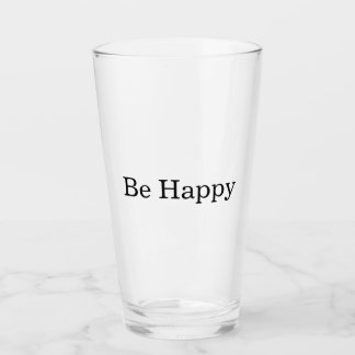 Verre Soyez Heureux