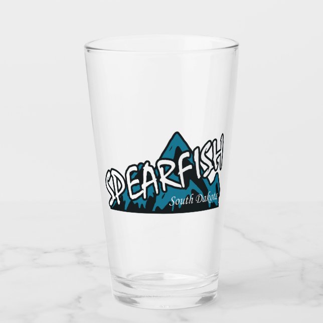 Verre Spearfish South Dakota Mountain (Devant)