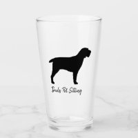 Spinone Italiano Chien Silhouette Personnalisé