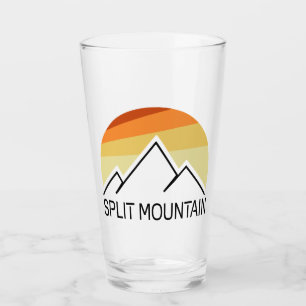 Verre Split Mountain California Rétro