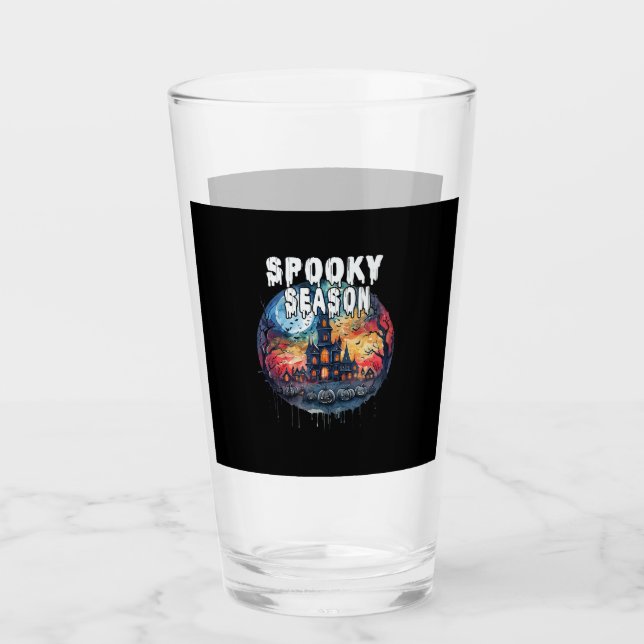 Verre Spooky Season Halloween (Devant)