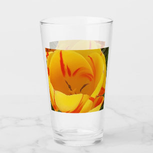 Verre Spring Yellow Tulips