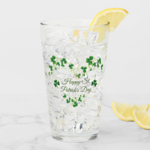 Verre St. Patrick's Day Green Vine Shamrock Irish Party